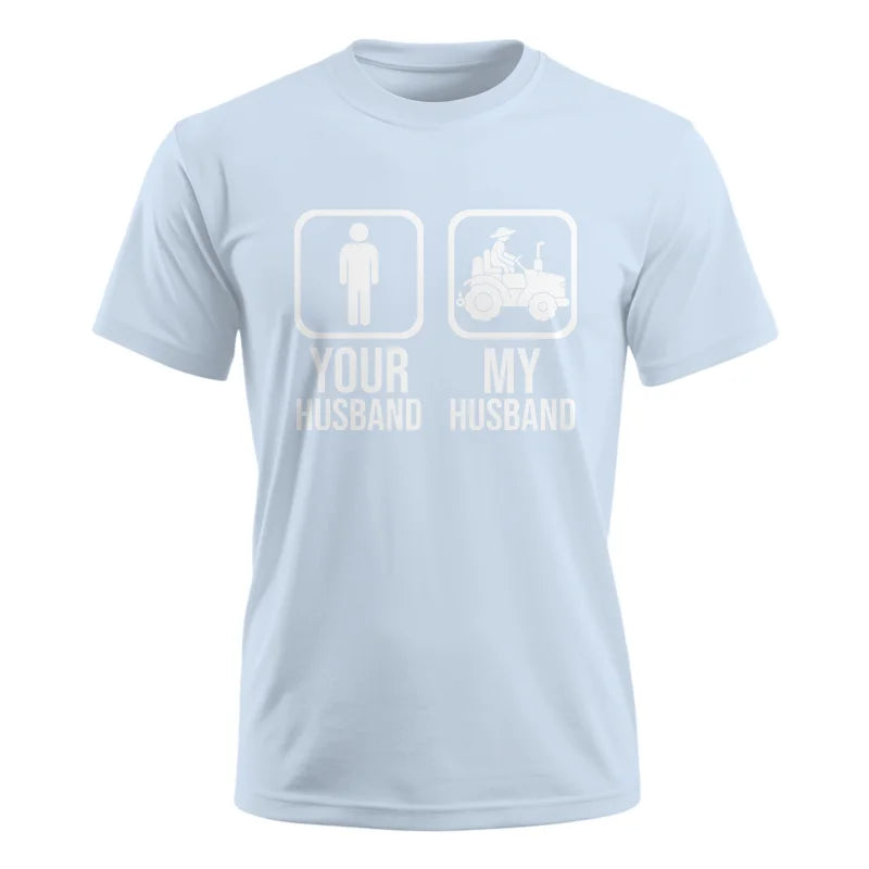 My Husband Is Cooler Than Yours Funny Farm Tractor 1 - Unisex Ultra Cotton Tee