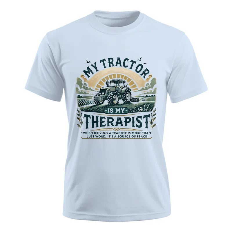 My Tractor Is My Therapist - Unisex Ultra Cotton Tee