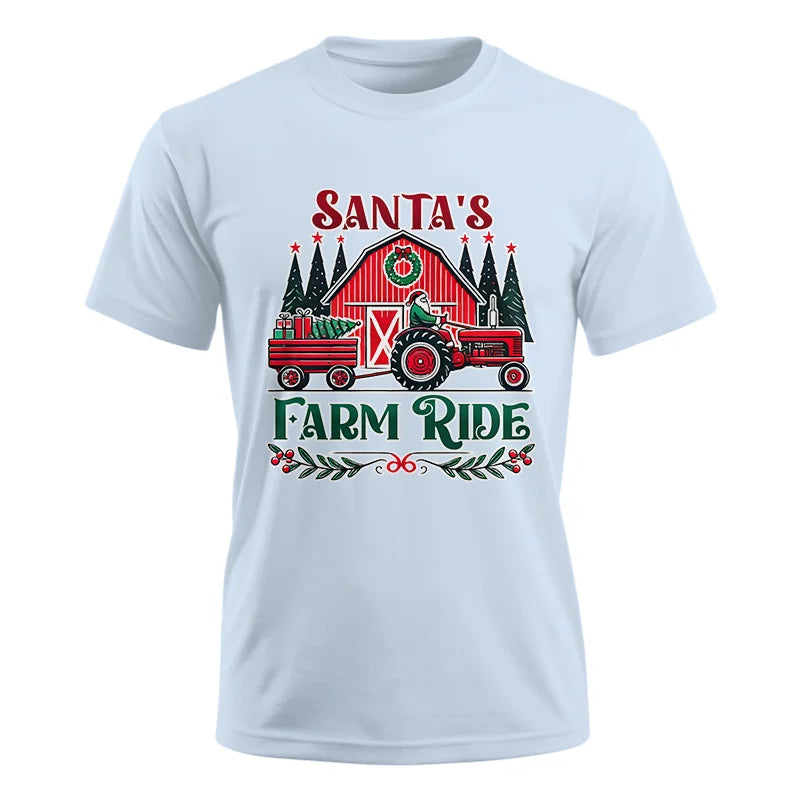 Image of Santa's Farm Ride 1 - Unisex Ultra Cotton Tee