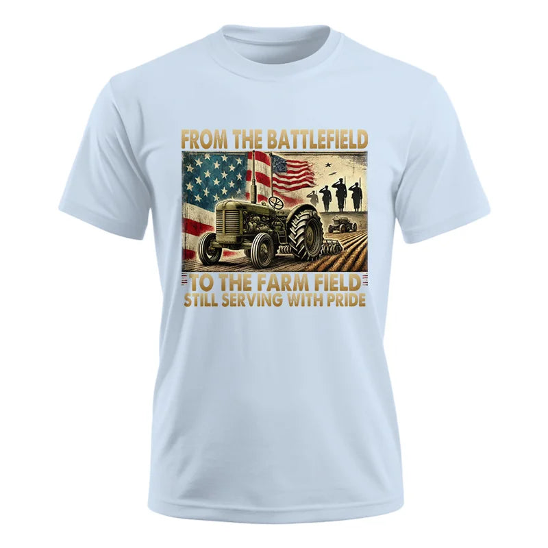 Veteran Farmer From The Battlefield To The Farm Field 1 - Unisex Ultra Cotton Tee