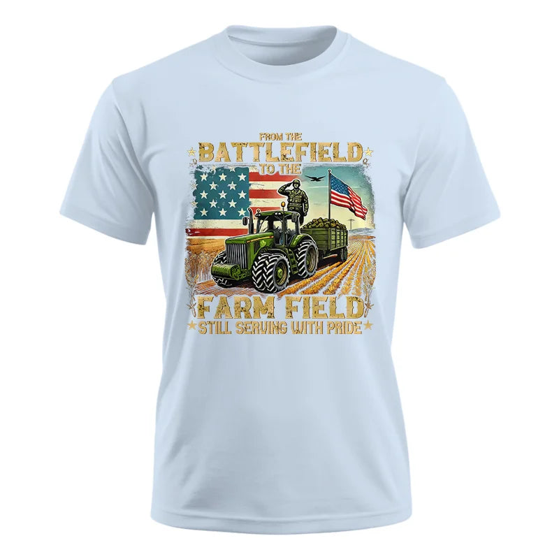 Veteran Farmer From The Battlefield To The Farm Field 2 - Unisex Ultra Cotton Tee