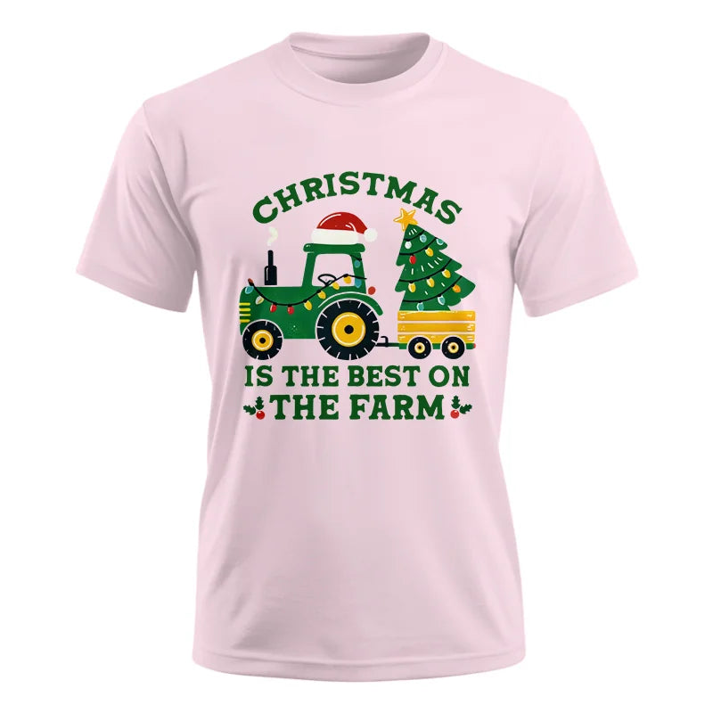 Christmas Is The Best On The Farm - Unisex Ultra Cotton Tee