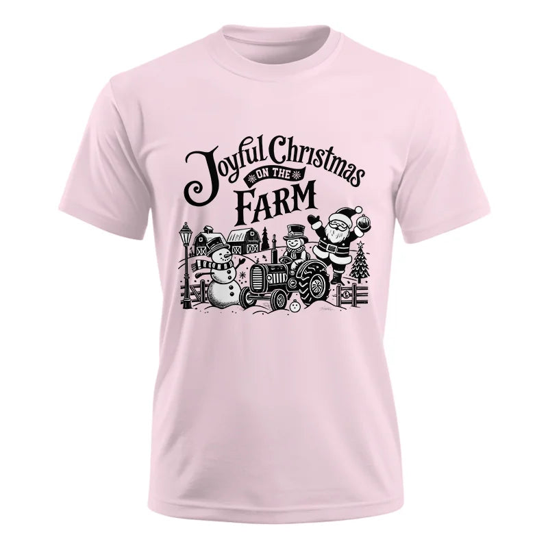 Image of Joyful Christmas On The Farm 1 - Unisex Ultra Cotton Tee