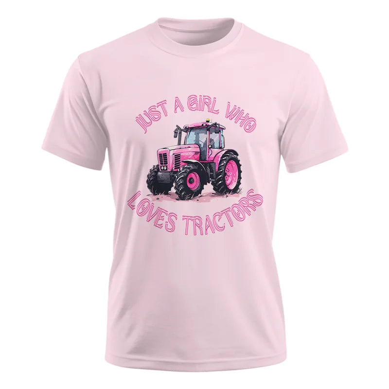 Image of Just A Girl Who Loves Tractors 1 - Unisex Ultra Cotton Tee