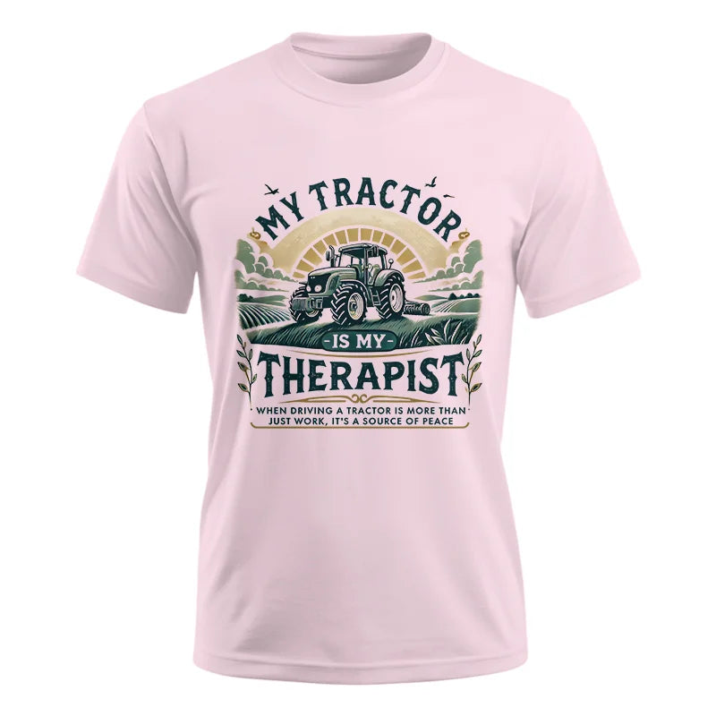 My Tractor Is My Therapist - Unisex Ultra Cotton Tee