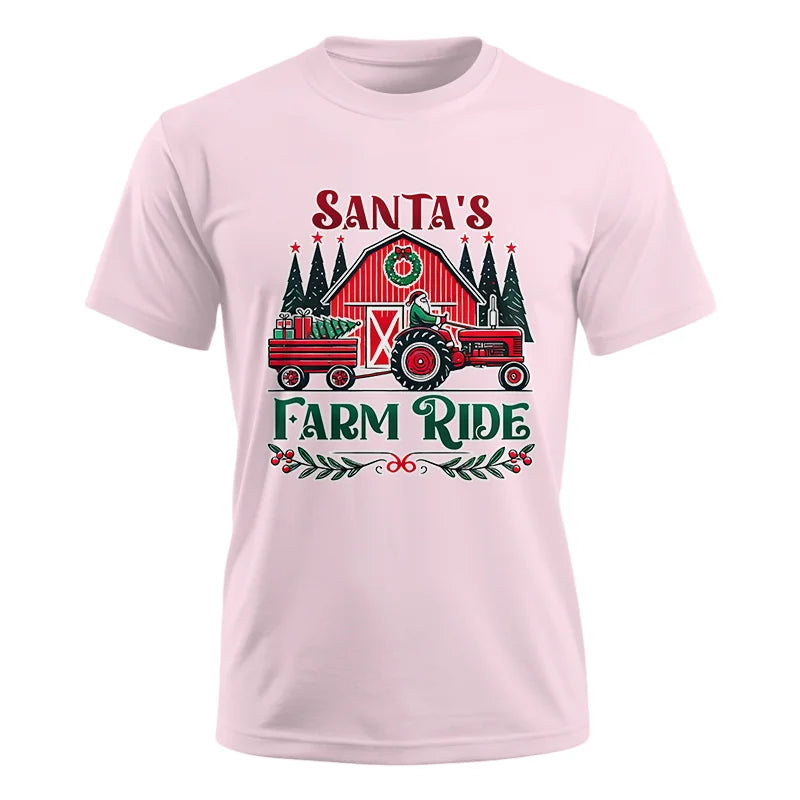 Santa's Farm Ride 1 - Unisex Ultra Cotton Tee