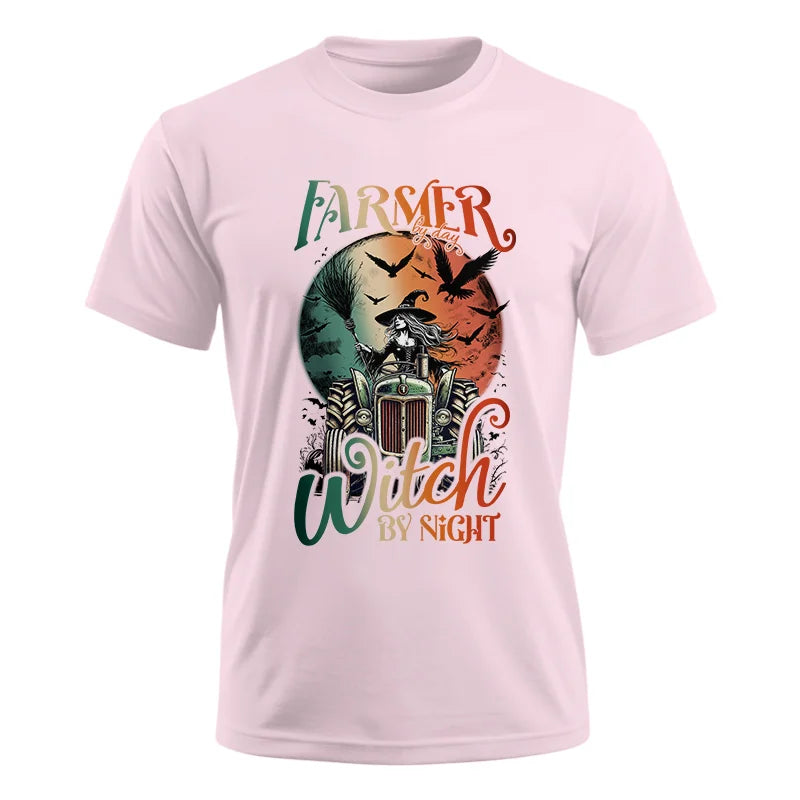 Tractor Halloween Farmer By Day Witch By Night - Unisex Ultra Cotton Tee