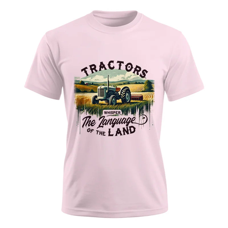 Image of Tractors Whisper The Language Of The Land 2 - Unisex Ultra Cotton Tee