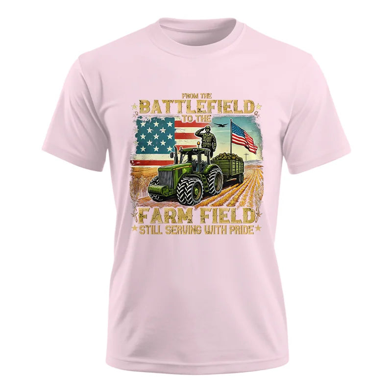 Veteran Farmer From The Battlefield To The Farm Field 2 - Unisex Ultra Cotton Tee