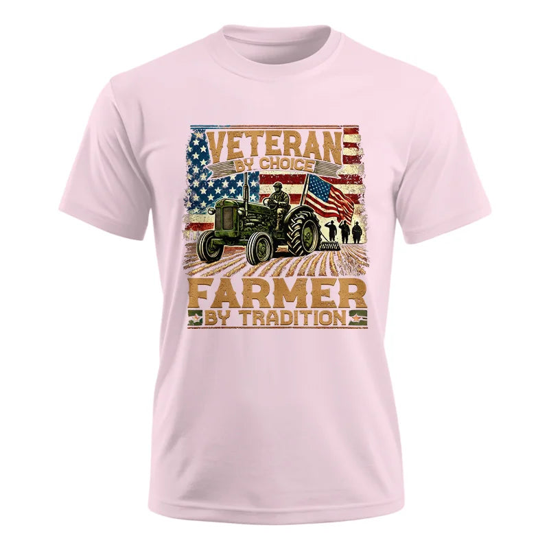 Image of Veteran Farmer Veteran By Choice_Farmer By Tradition - Unisex Ultra Cotton Tee