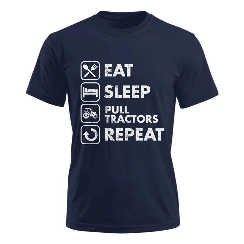 Eat Sleep Pull Tractors Repeat - Unisex Ultra Cotton Tee