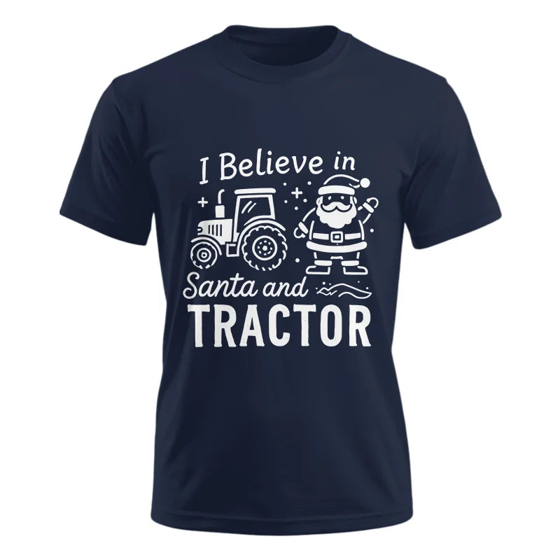 I Believe In Santa And Tractor - Unisex Ultra Cotton Tee