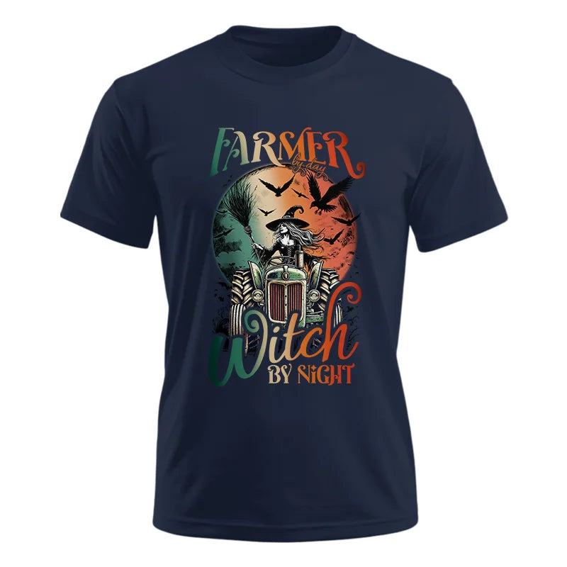 Tractor Halloween Farmer By Day Witch By Night - Unisex Ultra Cotton Tee