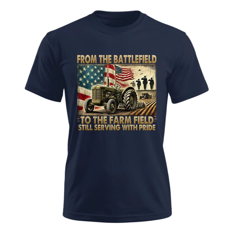 Veteran Farmer From The Battlefield To The Farm Field 1 - Unisex Ultra Cotton Tee