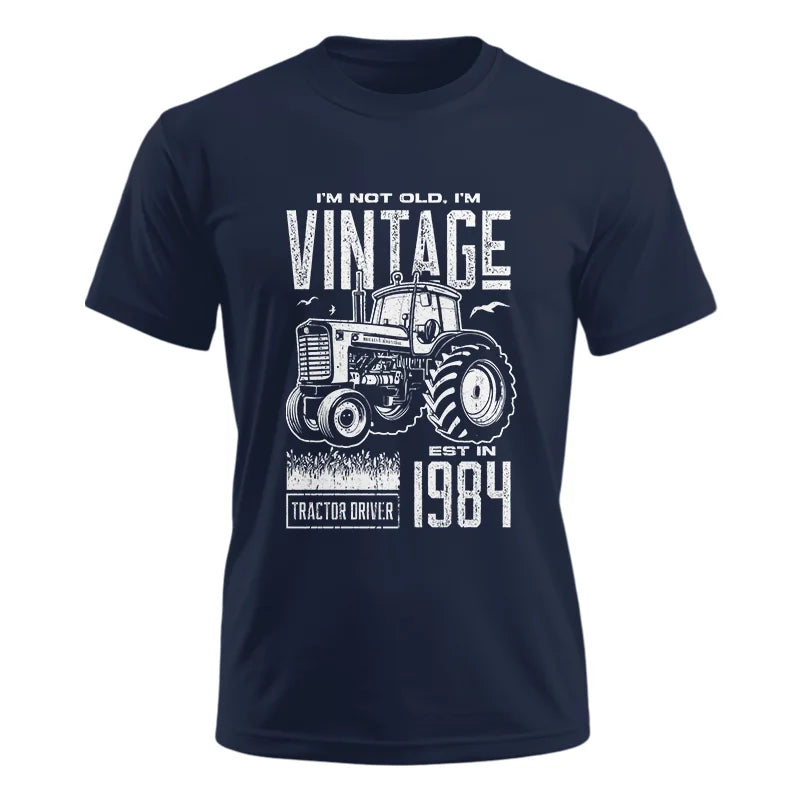 Vintage Tractor Farmer Birthday Born In 1984 2 - Unisex Ultra Cotton Tee