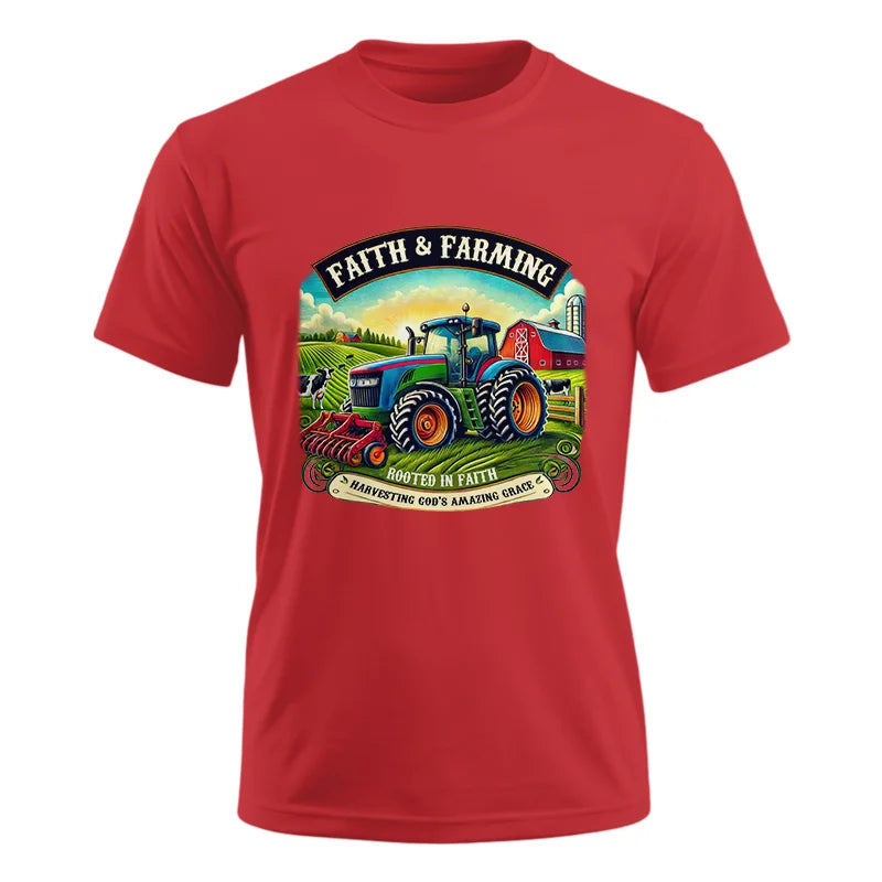 Image of Faith And Farming 2 - Unisex Ultra Cotton Tee