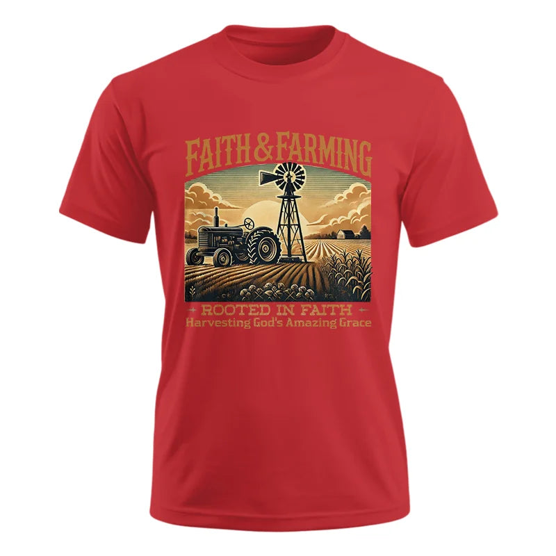 Image of Faith And Farming 3 - Unisex Ultra Cotton Tee