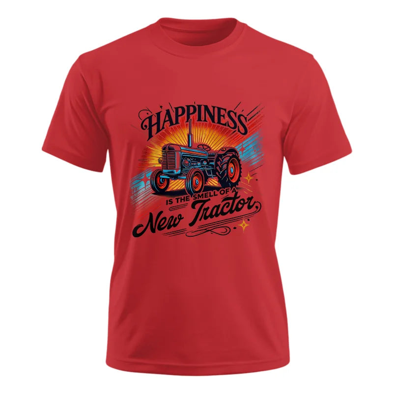 Image of Happiness Is The Smell Of A New Tractor - Unisex Ultra Cotton Tee