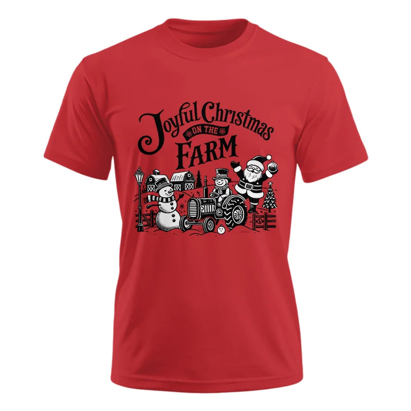 Joyful Christmas On The Farm 1 - Unisex Ultra Cotton Tee