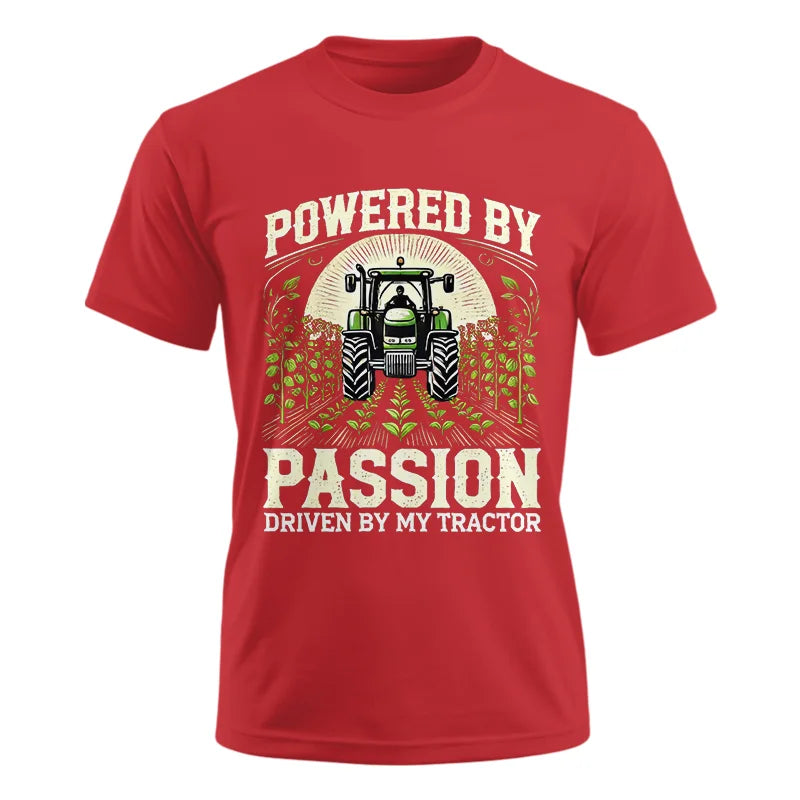 Image of Powered By Passion Driven By My Tractor 3 - Unisex Ultra Cotton Tee