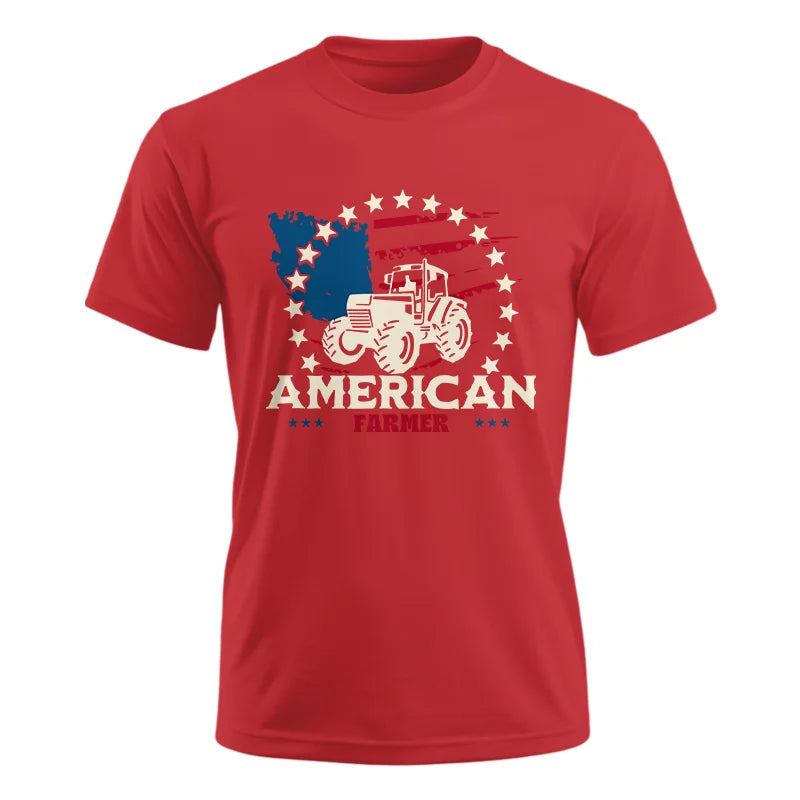 Proud To Be An American Farmer Citizen Veteran - Unisex Ultra Cotton Tee