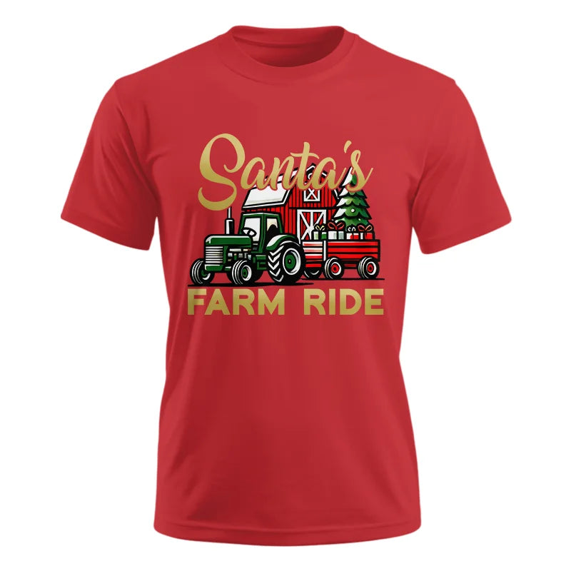 Image of Santa's Farm Ride 2 - Unisex Ultra Cotton Tee