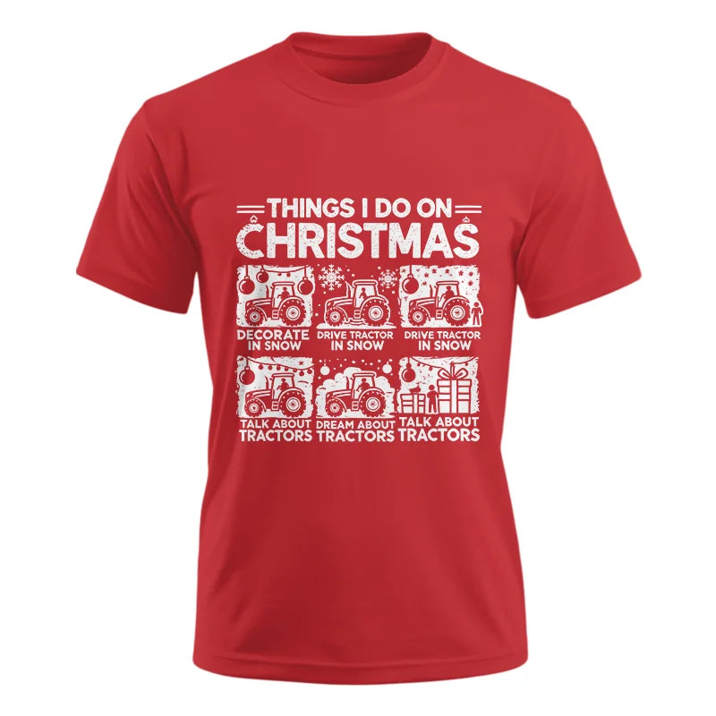 Image of Things I Do On Christmas - Unisex Ultra Cotton Tee