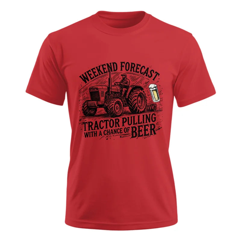 Tractor With A Chance Of Beer - Unisex Ultra Cotton Tee