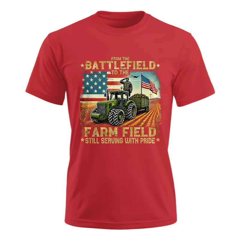 Image of Veteran Farmer From The Battlefield To The Farm Field 2 - Unisex Ultra Cotton Tee