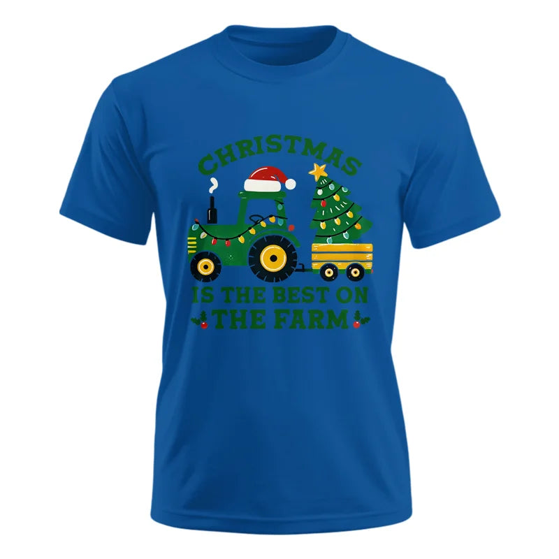 Christmas Is The Best On The Farm - Unisex Ultra Cotton Tee