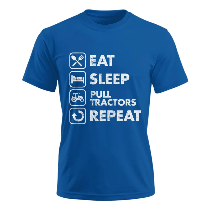 Image of Eat Sleep Pull Tractors Repeat - Unisex Ultra Cotton Tee