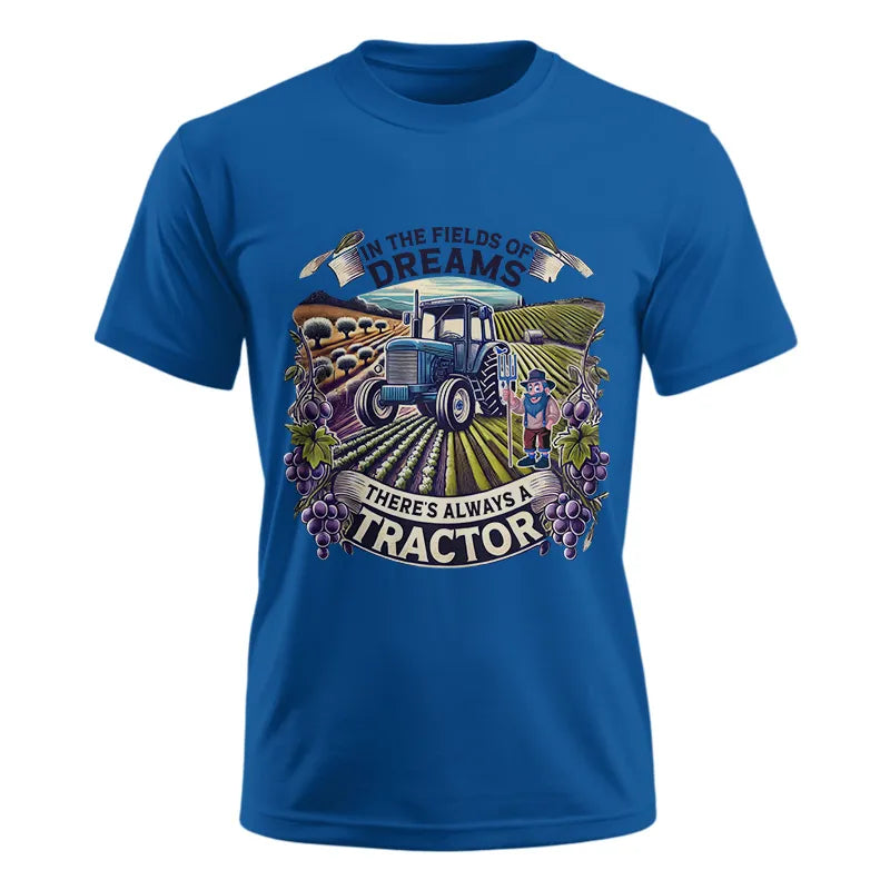 Image of In The Fields Of Dreams There's Always A Tractor 1 - Unisex Ultra Cotton Tee