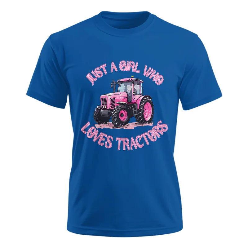 Just A Girl Who Loves Tractors 1 - Unisex Ultra Cotton Tee