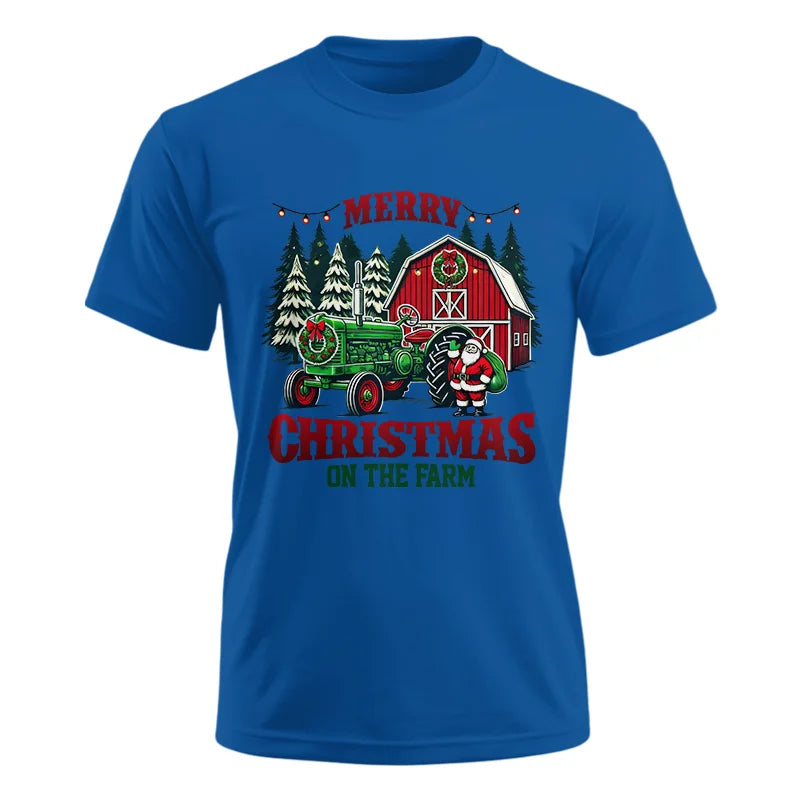 Image of Merry Christmas On The Farm 3 - Unisex Ultra Cotton Tee