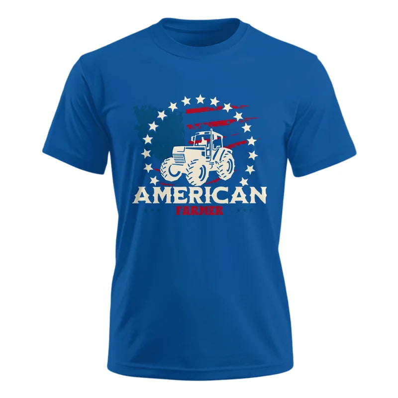 Proud To Be An American Farmer Citizen Veteran - Unisex Ultra Cotton Tee