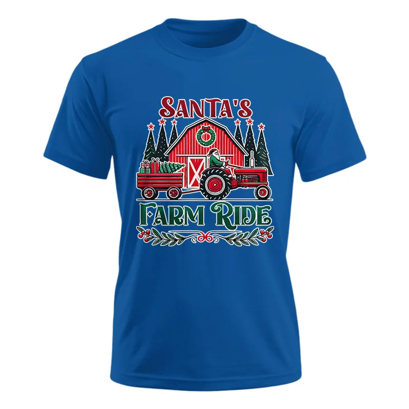 Image of Santa's Farm Ride 1 - Unisex Ultra Cotton Tee