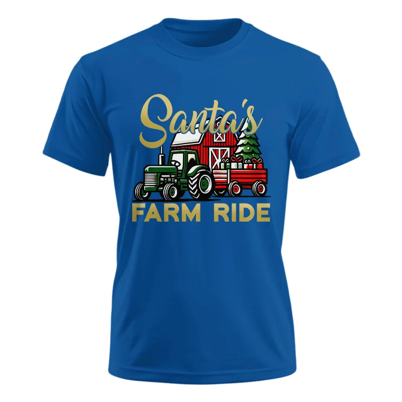 Image of Santa's Farm Ride 2 - Unisex Ultra Cotton Tee