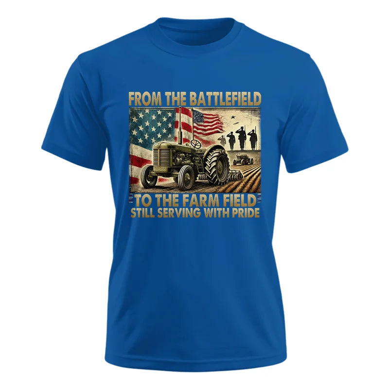 Veteran Farmer From The Battlefield To The Farm Field 1 - Unisex Ultra Cotton Tee