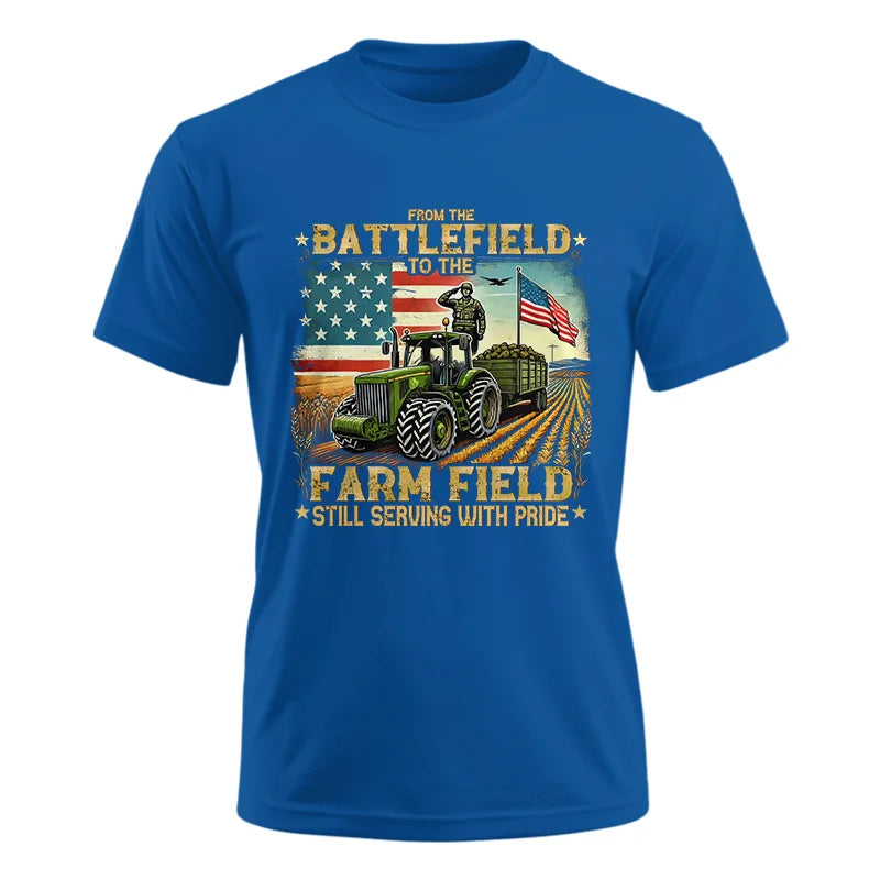 Image of Veteran Farmer From The Battlefield To The Farm Field 2 - Unisex Ultra Cotton Tee