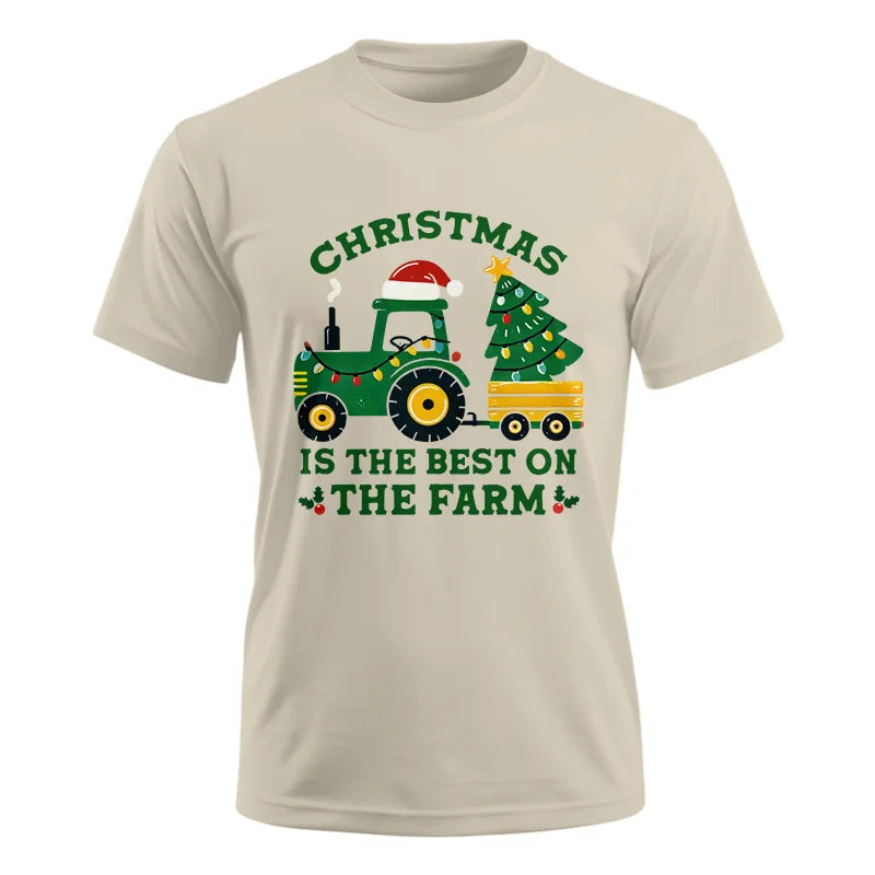 Christmas Is The Best On The Farm - Unisex Ultra Cotton Tee