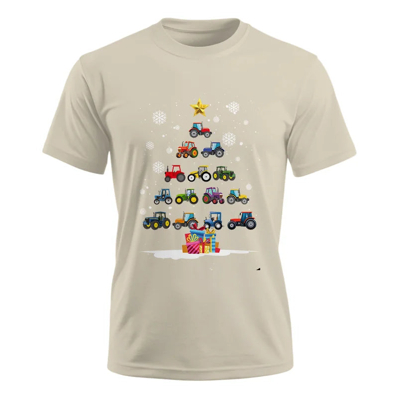 Image of Christmas Tractor Tree - Unisex Ultra Cotton Tee