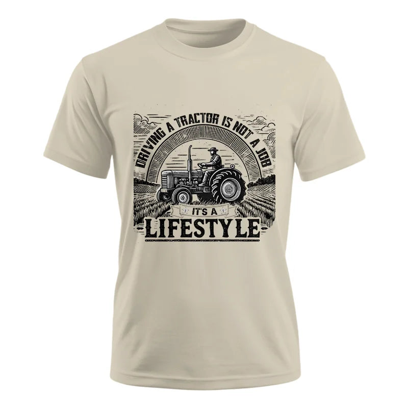 Image of Driving A Tractor Not A Job A Lifestyle - Unisex Ultra Cotton Tee