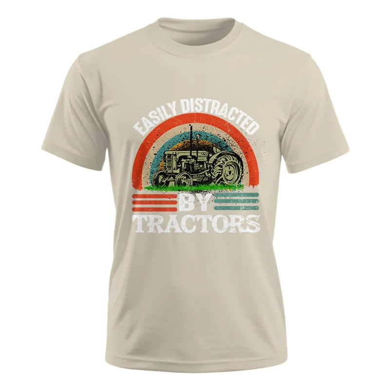 Image of Easily Distracted By Tractors - Unisex Ultra Cotton Tee