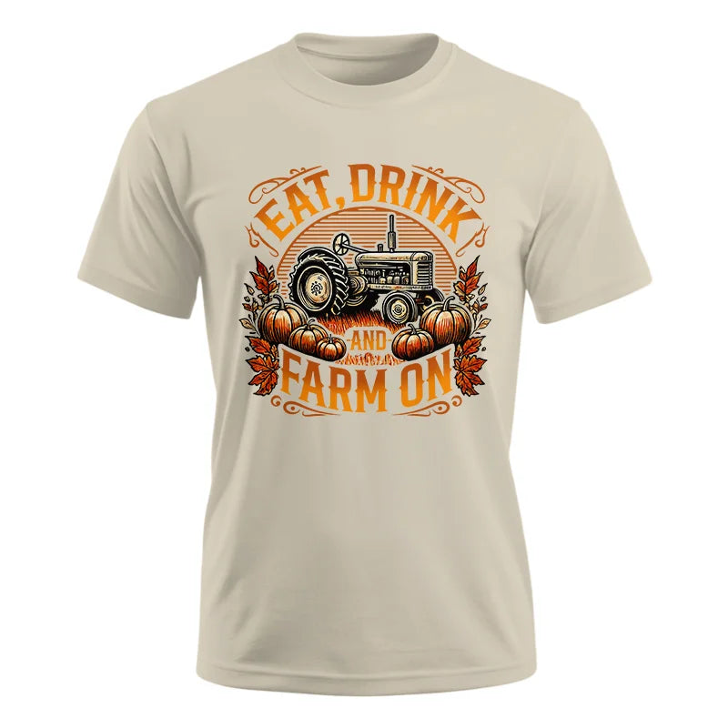 Image of Eat Drink and Farm On 2 - Unisex Ultra Cotton Tee