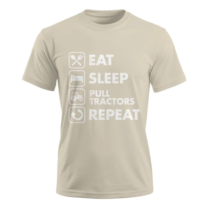 Image of Eat Sleep Pull Tractors Repeat - Unisex Ultra Cotton Tee