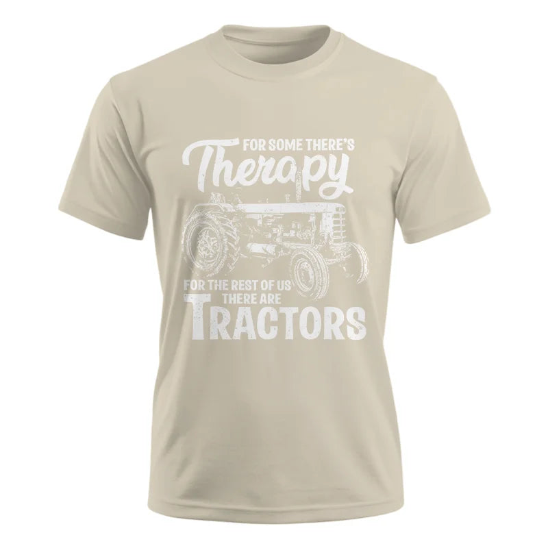 Funny Farmer Therapy Vintage Tractor Lover - Unisex Ultra Cotton Tee