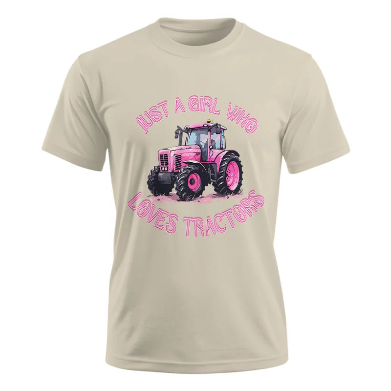 Image of Just A Girl Who Loves Tractors 1 - Unisex Ultra Cotton Tee