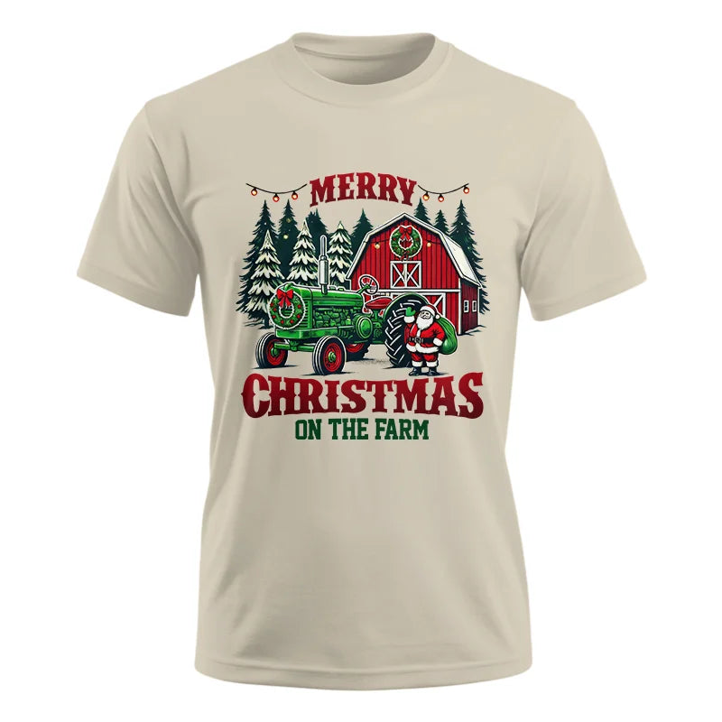 Image of Merry Christmas On The Farm 3 - Unisex Ultra Cotton Tee