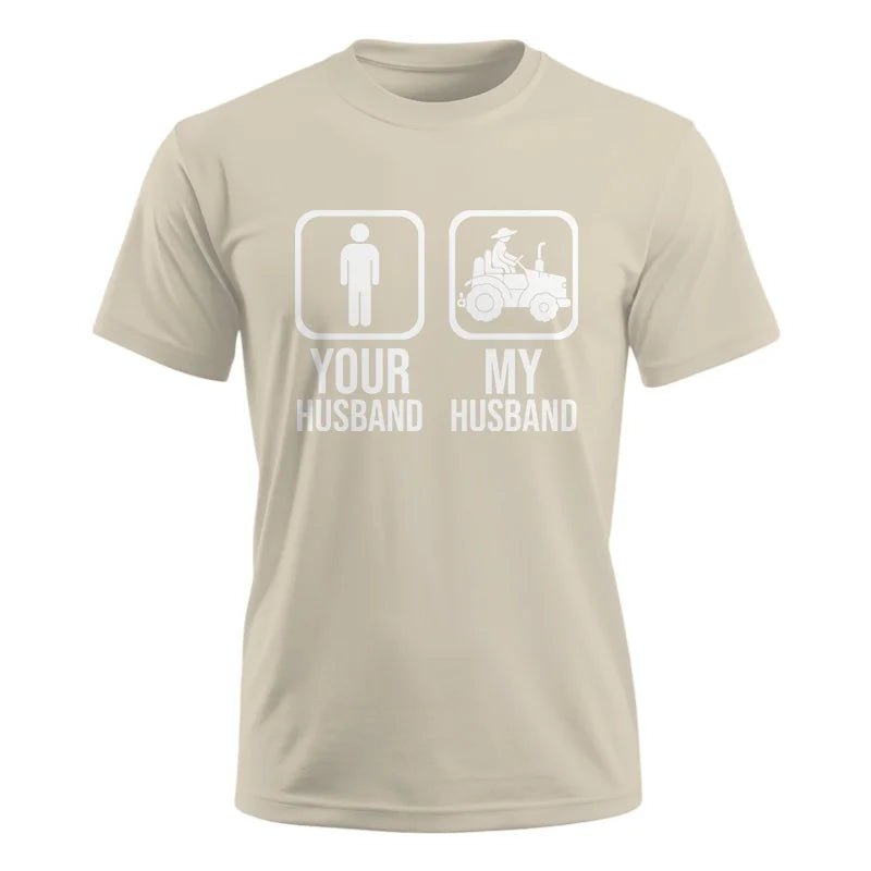 My Husband Is Cooler Than Yours Funny Farm Tractor 1 - Unisex Ultra Cotton Tee