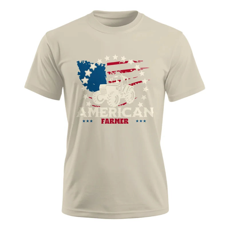 Proud To Be An American Farmer Citizen Veteran - Unisex Ultra Cotton Tee